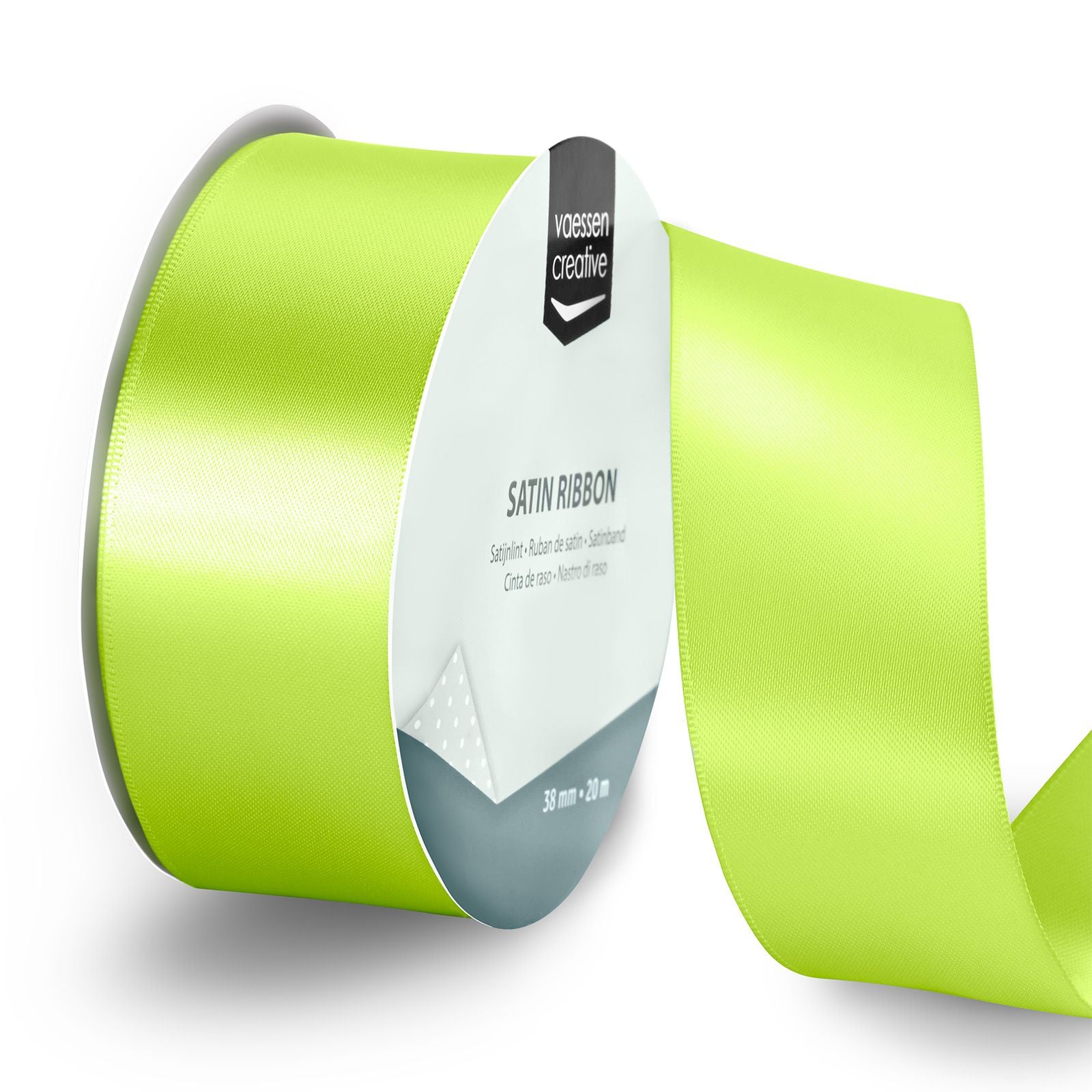 Vaessen creative • Satinband 20mx38mm apfelgrün