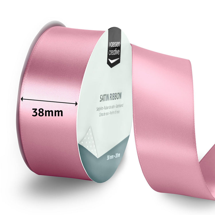 Vaessen creative • Satinband 20mx38mm Altrosa