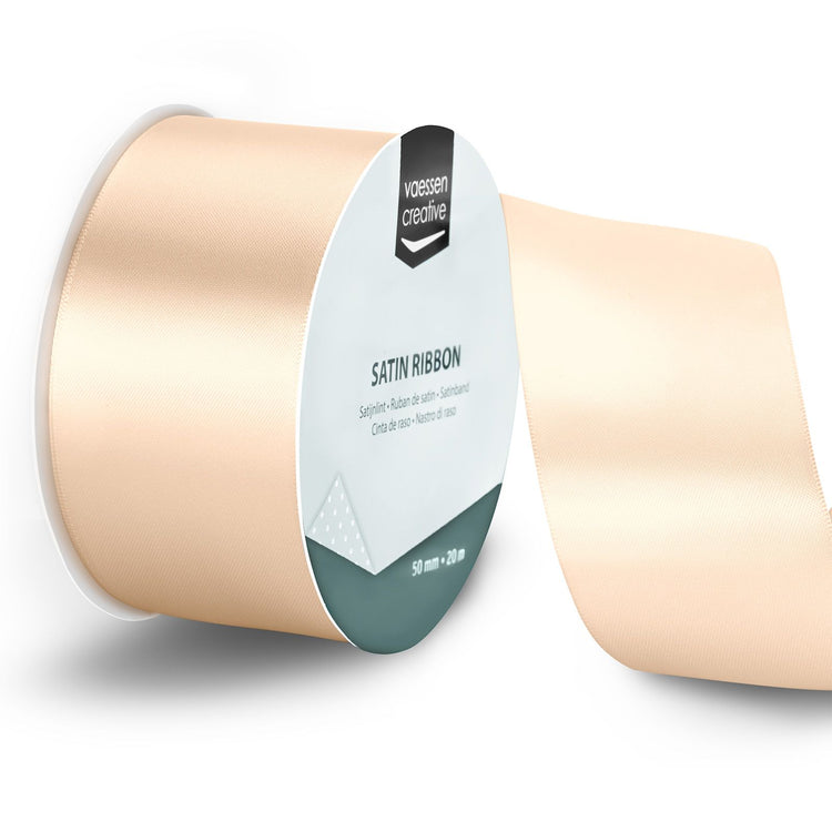 Vaessen creative • Satinband 20mx50mm Elfenbein