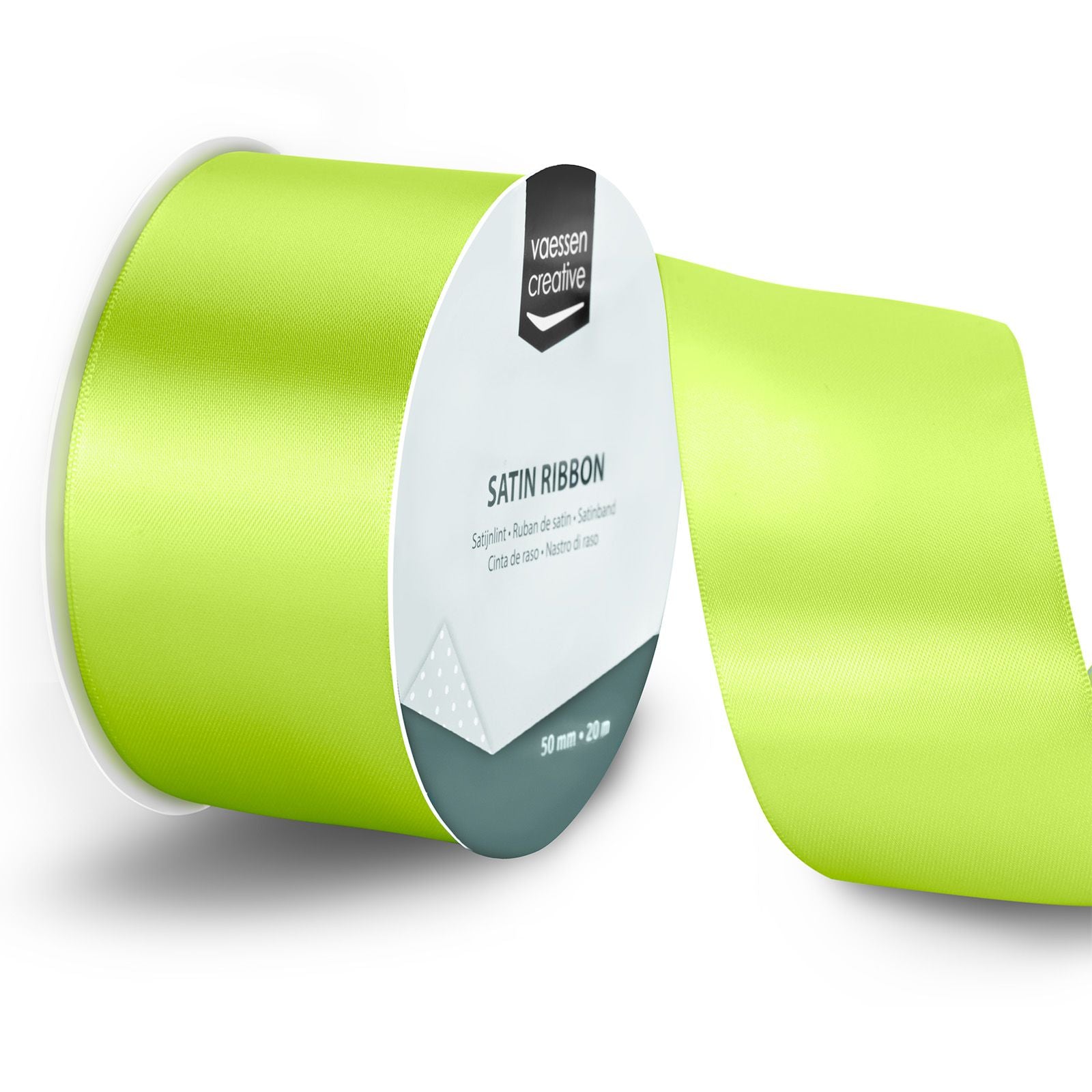 Vaessen creative • Satinband 20mx50mm apfelgrün