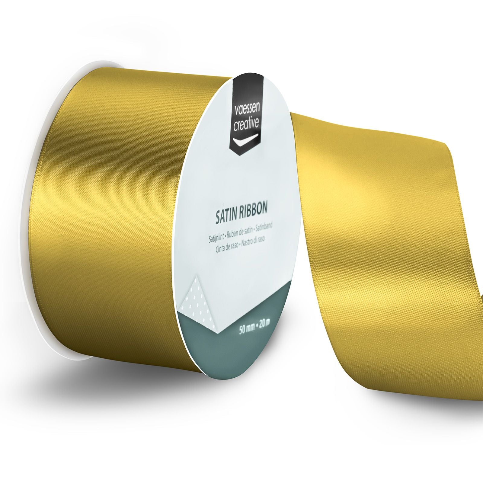 Vaessen creative • Satinband 20mx50mm Gold