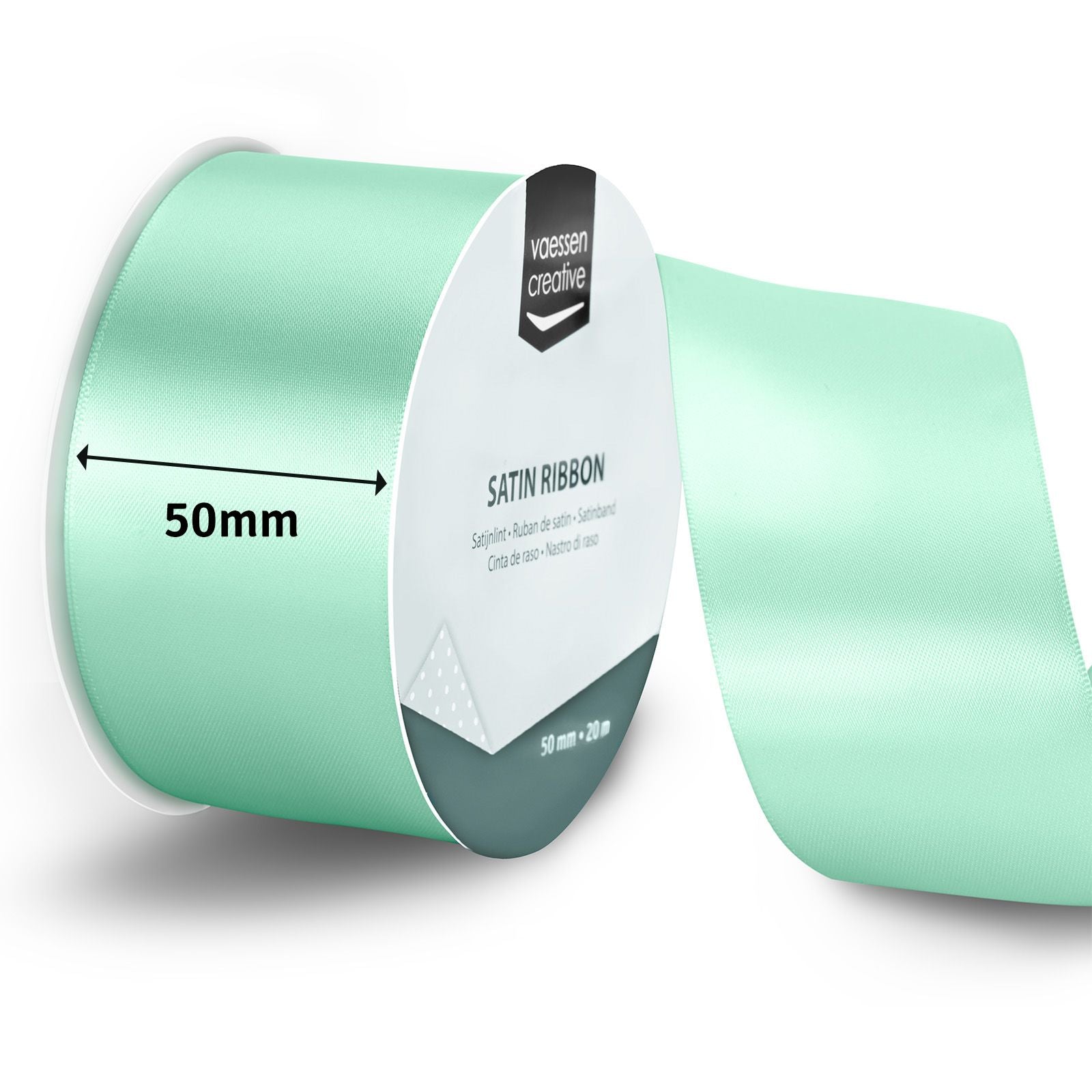 Vaessen creative • Satinband 20mx50mm blau