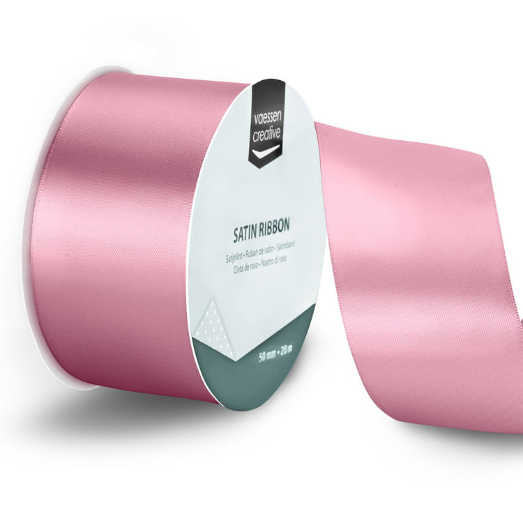 Vaessen creative • Satinband 20mx50mm Altrosa