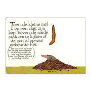 Zentrales Buchhaus über einen kleinen Maulwurf... Pappbuch - afbeelding 3