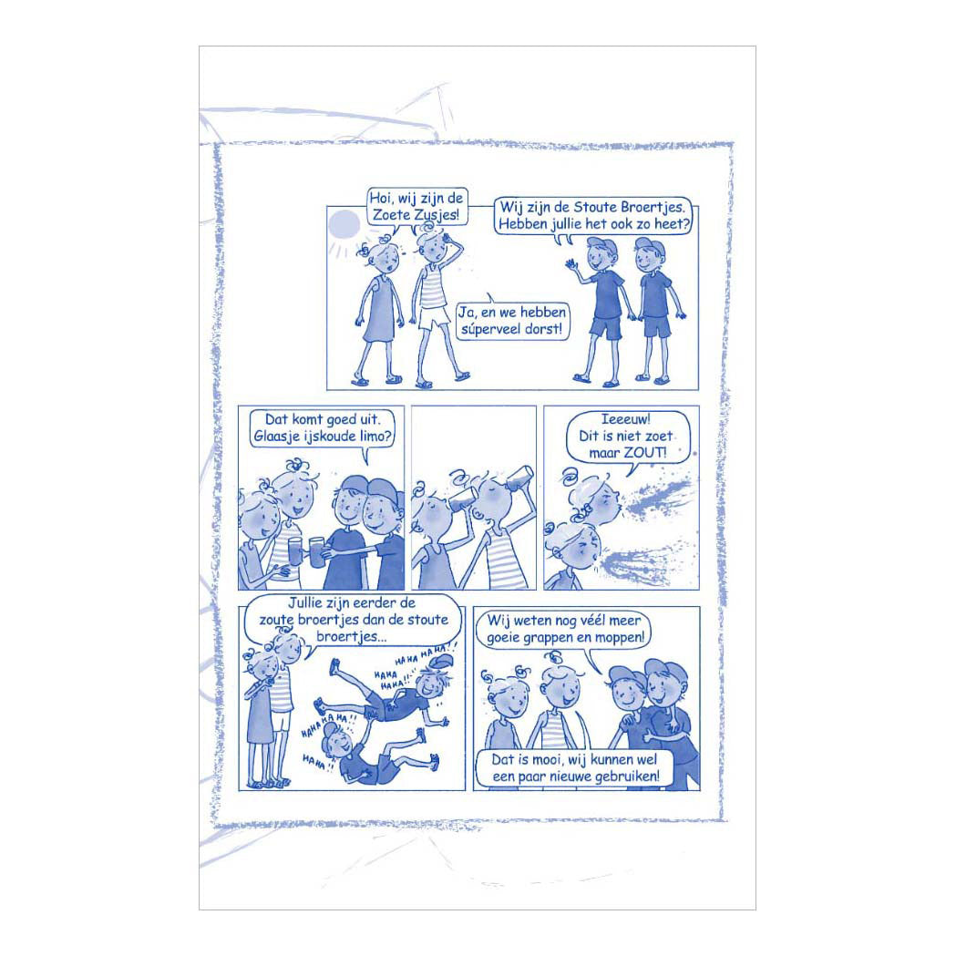 De zoete zusjes - Der kühne Broertjes Moppenboek
