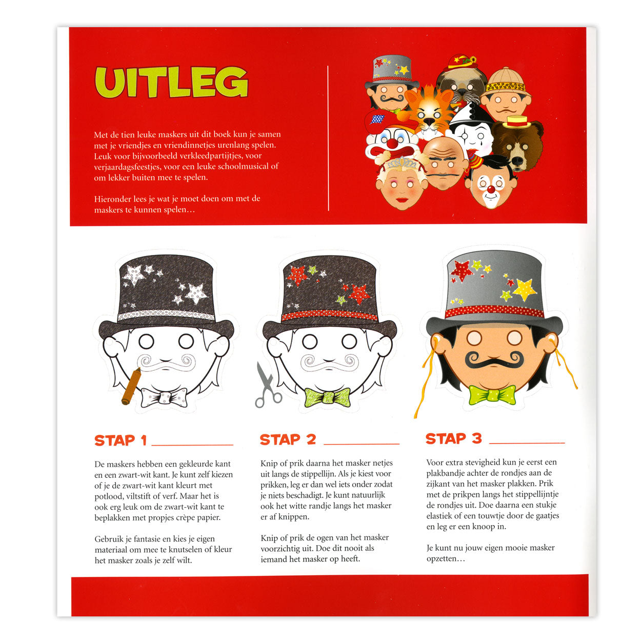 Zentrales Buch Hausmasken: Zirkus