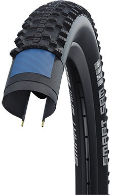 Schwalbe Faltband Smart Sam DD RaceGuard 29 x 2,60 65-622 mm Schwarz