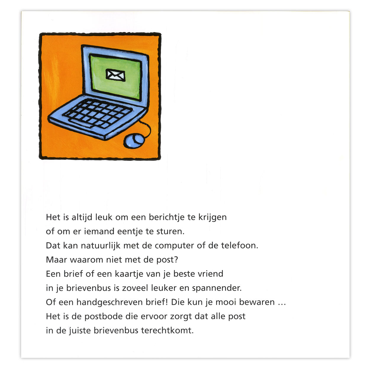 Das zentrale Bücherhaus des Postboten