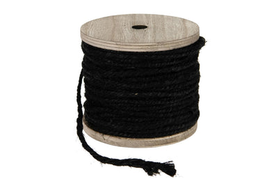 Dijk Natural Collections Juteseil 130gr schwarz auf Spule