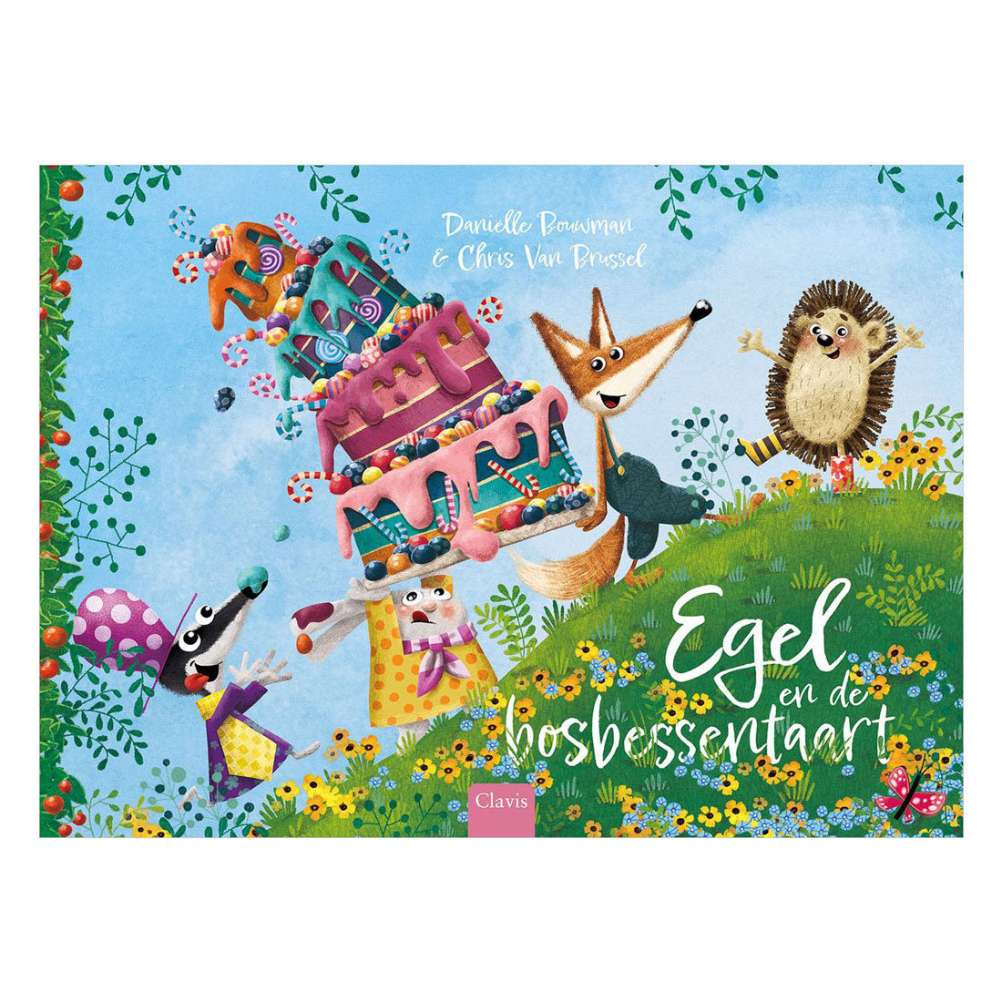 Zentraler Buchhaus-Igel und der Blaubeerkuchen