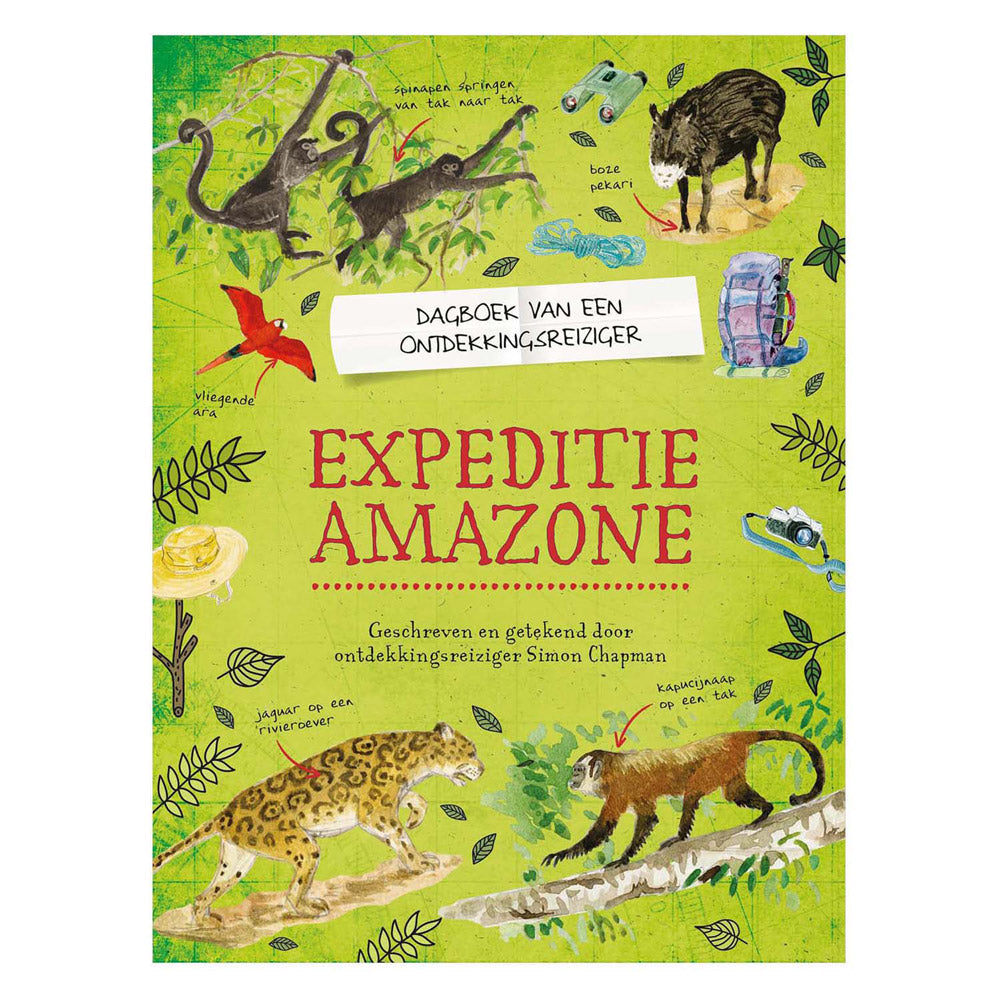 Zentrales Buch, Haustagebuch eines Entdeckers – Expedition Amazon