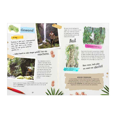 Zentrales Buch, Haustagebuch eines Entdeckers – Expedition Amazon