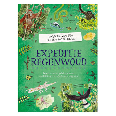 Zentrales Buchhaus-Tagebuch eines Entdeckers – Regenwald-Expedition