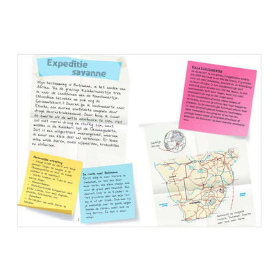 Zentrales Buch, Haustagebuch eines Entdeckers – Expedition Savannah
