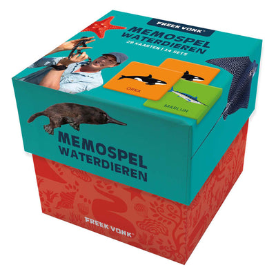 Imagebooks Freek Spark Memo-Spiel – Wassertiere