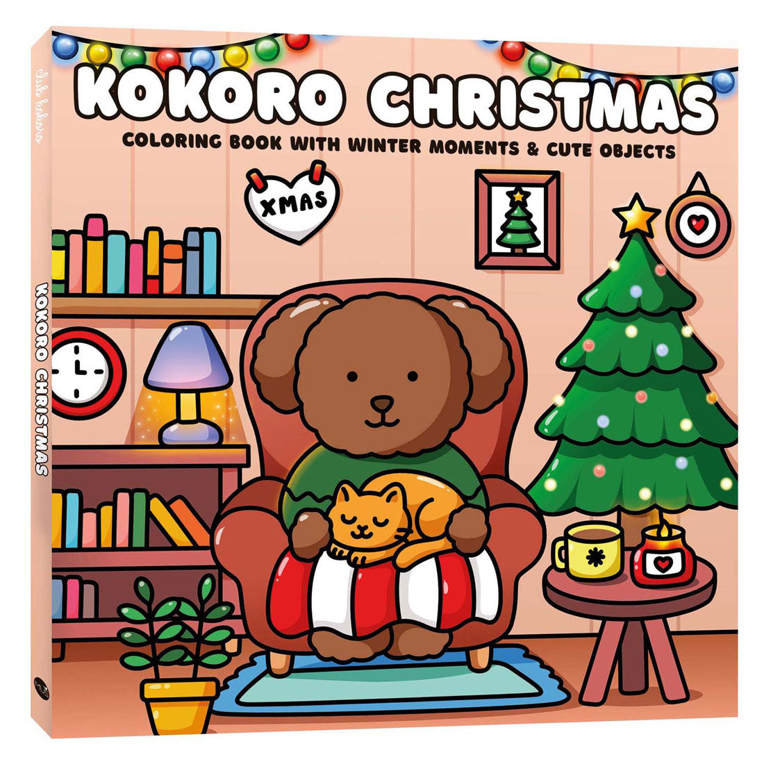 Central Book House Kokoro Weihnachtsmalbuch