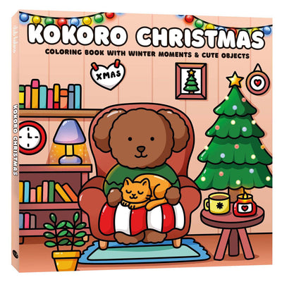 Central Book House Kokoro Weihnachtsmalbuch