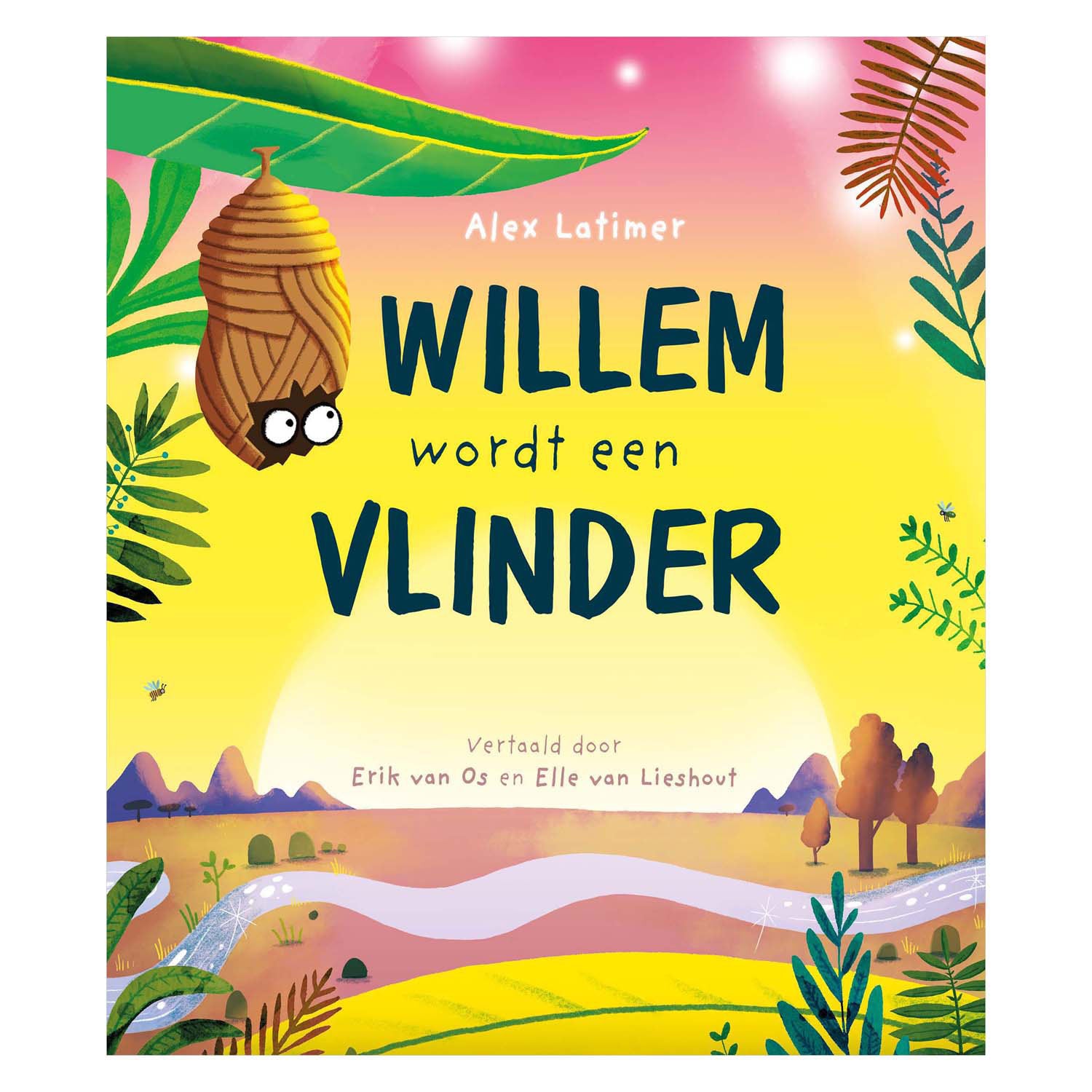 Centraal Boekhuis Willem wird zum Schmetterling