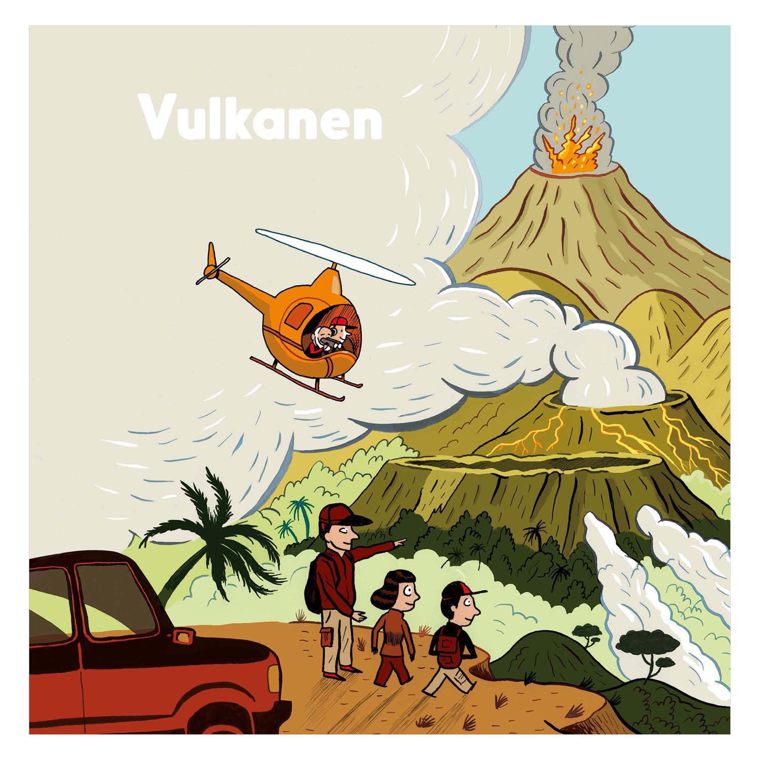 Zentralbuch Haus Vulkane Kinderbuch