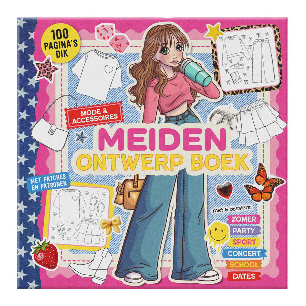 Zentrales Buchhaus-Designbuch für Mädchen