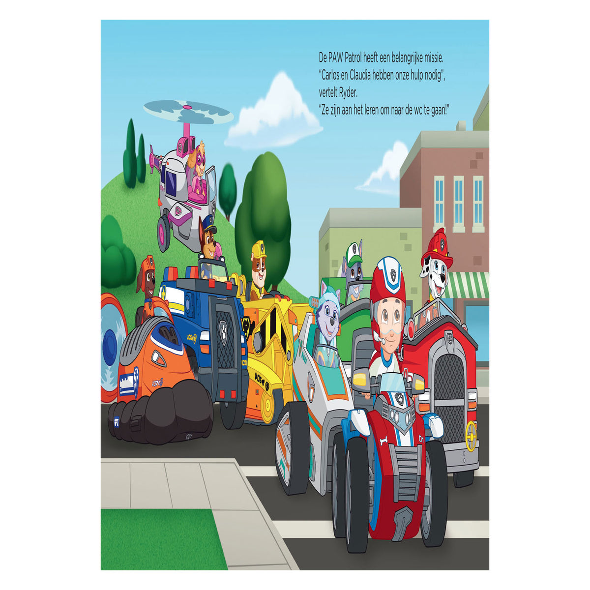 Big Balloon Paw Patrol – das Toilettenpatrouillentafelbuch