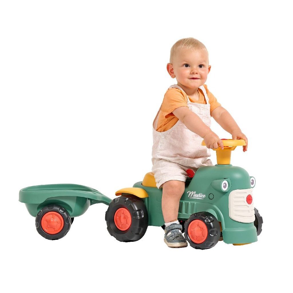 Falk Falk Maurice Walking Traktor Set grün gelb