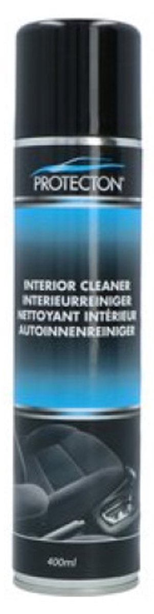 Protecton Innenreiniger – multifunktionaler Schaumreiniger – für Polster, Leder, Kunststoff – entfernt Schmutz, Flecken, Nikotinablagerungen – mit frischem Duft – 400 ml