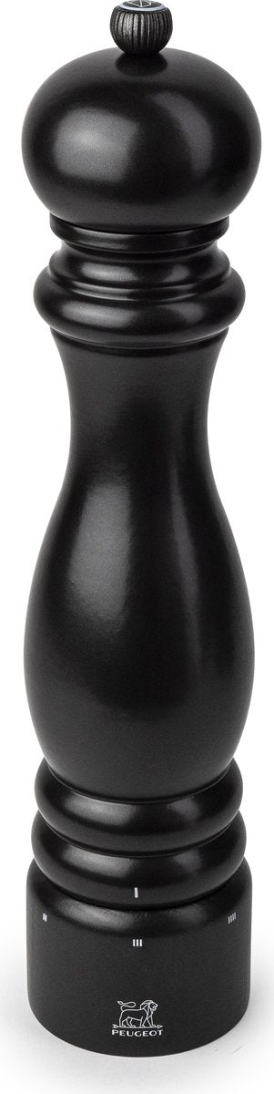 Peugeot Paris Salzmühle 30 cm – Satinschwarz – u'select – Zirlion-Mahlwerk