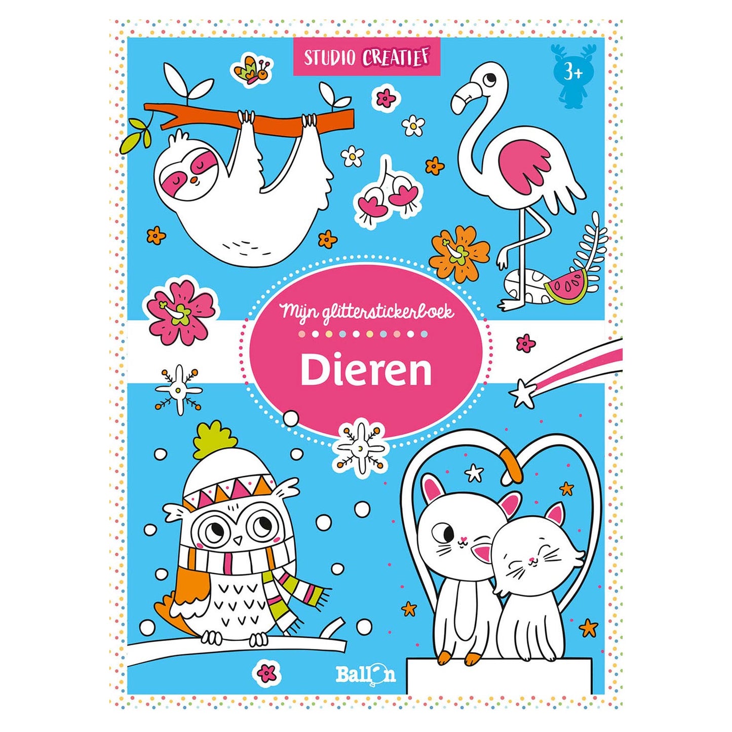 Standardverlag My Glitterstickerboek Dieren