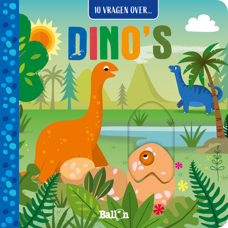 Standard-Klappbuch für Verlage – 10 Fragen zu... Dinosauriern