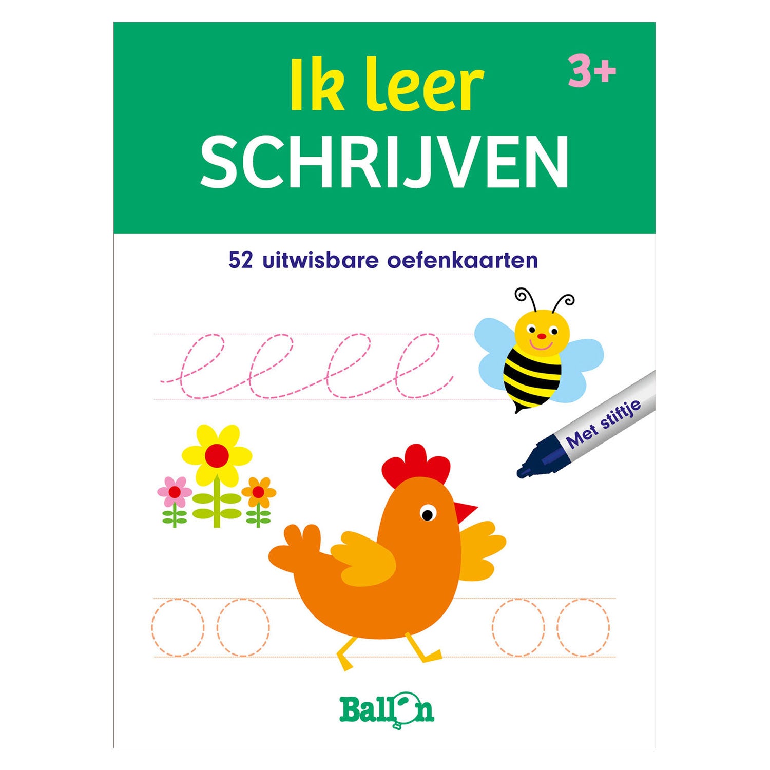 Standard-Spiel- und Lernkarten des Verlags – Ich lerne schreiben 3+