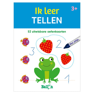 Standard-Spiel- und Lernkarten des Verlags – ich lerne, 3+ zu zählen