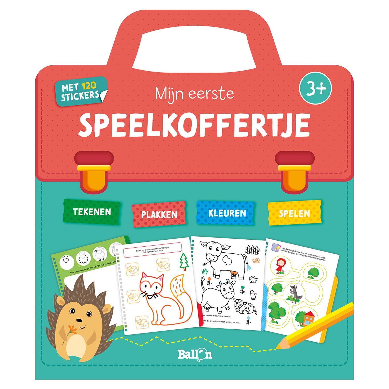 Das Pappbuch eines Standardverlages, mein erster Spielkoffer