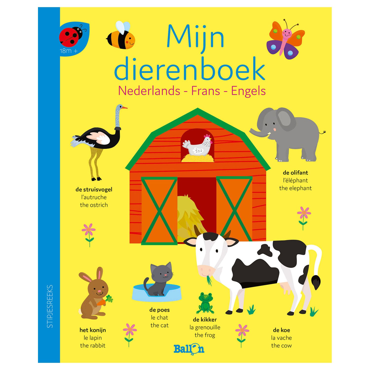 Standardverlag gepunktete Serie „Mein Tierbuch“ – Niederländisch, Französisch und Englisch