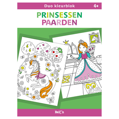 Standard-Publisher-Duo-Farbblöcke – Prinzessinnen und Pferde