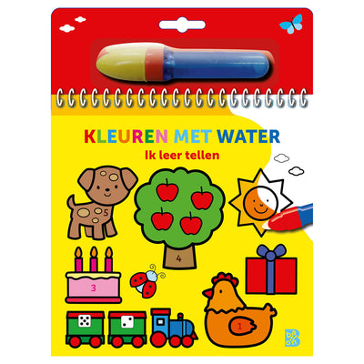 Standardverlagsfärbung mit Wasser – ich lerne zählen