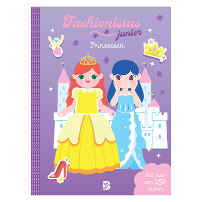 Standard-Verlagsaufkleberbuch „Fashionistas Junior Princesses“ – 150 Aufkleber