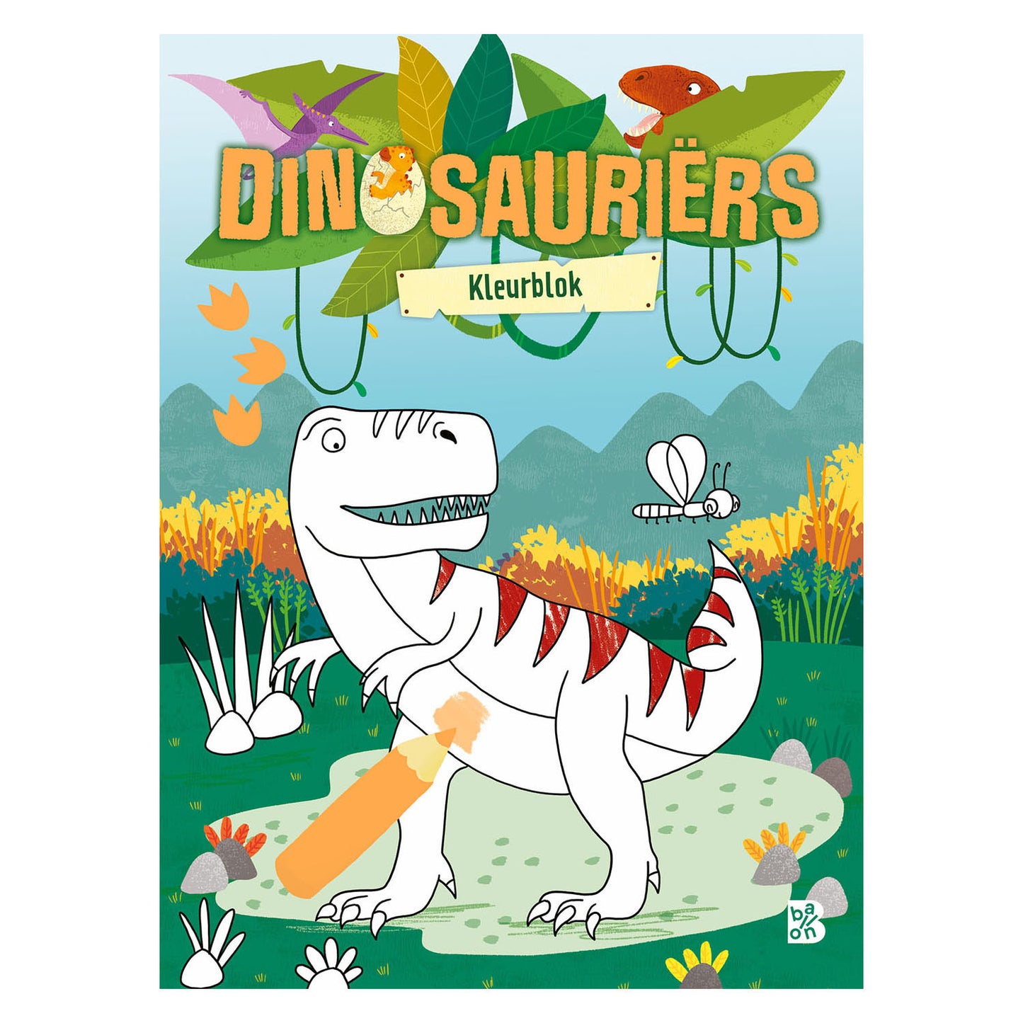 Standard-Publisher-Dinosaurier-Farbblock