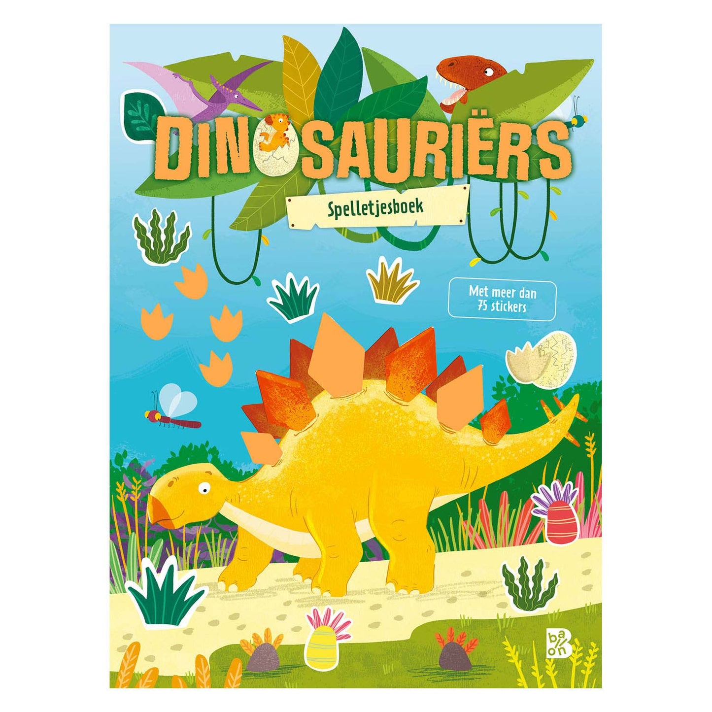 Standard-Dinosaurier-Stickerbuch für Verlage