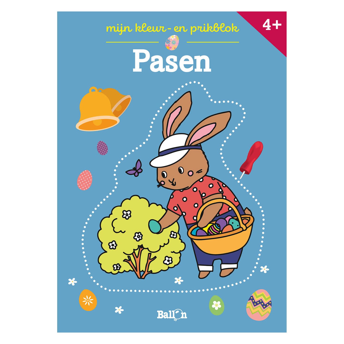 Ostern: Mal- und Stecknadelblock