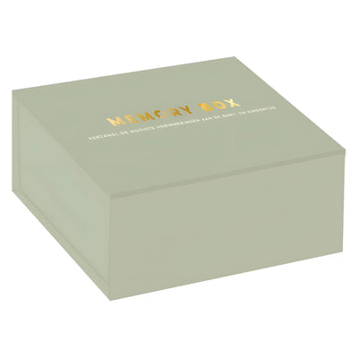 Mundkarten Memory Box Erinnerungen an das Baby und die Kindheit