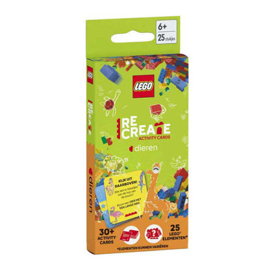 Lego stellt Aktivitätskarten mit Tieren nach