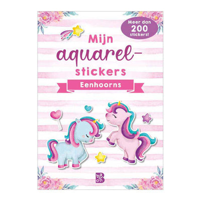 Standard publisher my watercolor stickers - unicorns