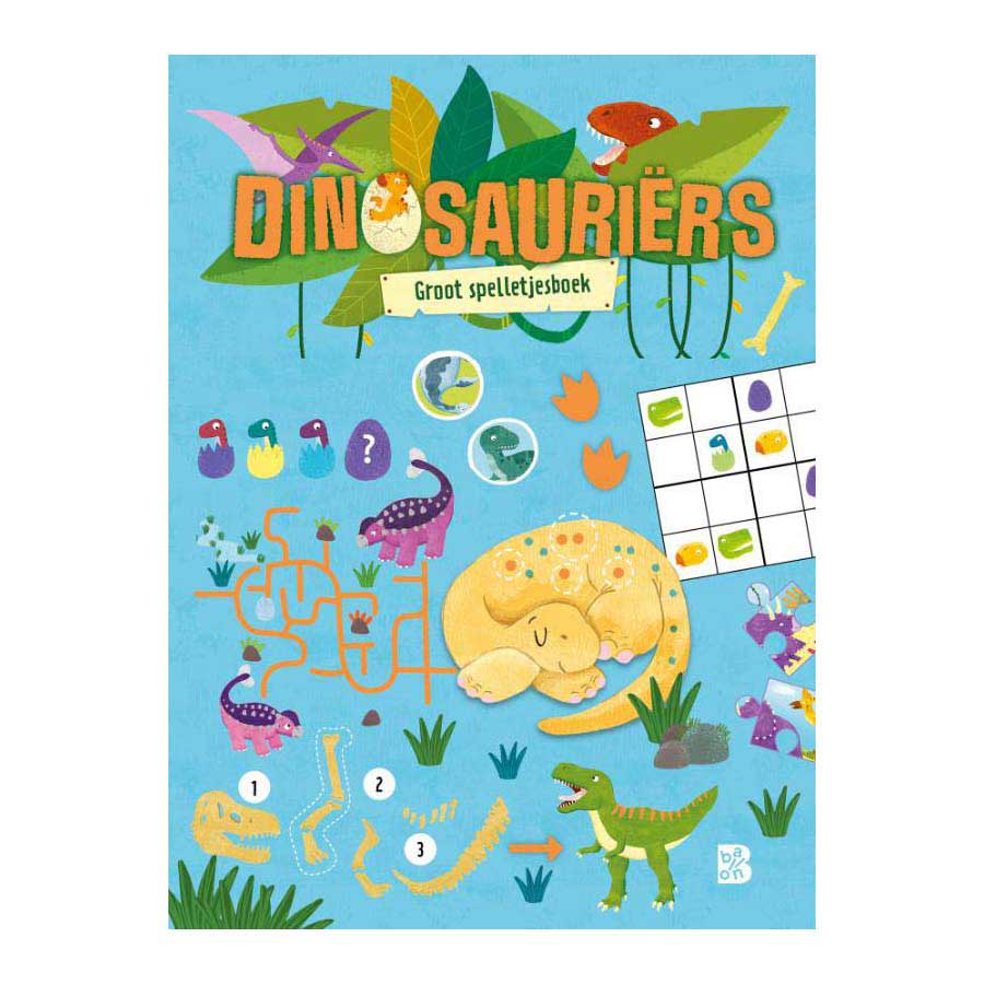 Großes Spielebuch „Dinosaurier“ des Standardverlags