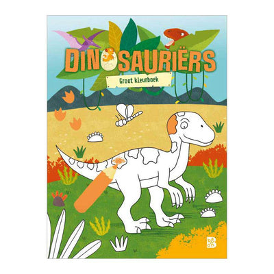 Großes Malbuch mit Dinosauriern des Standardverlags