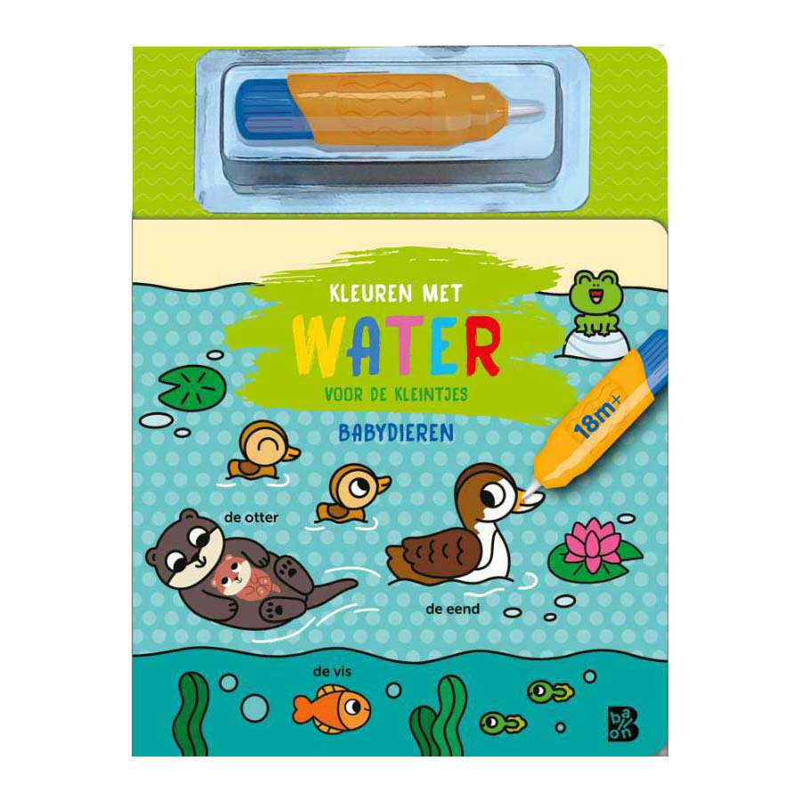 Standardverlag zum Ausmalen mit Wasser für die Kleinsten ab 18 Monaten