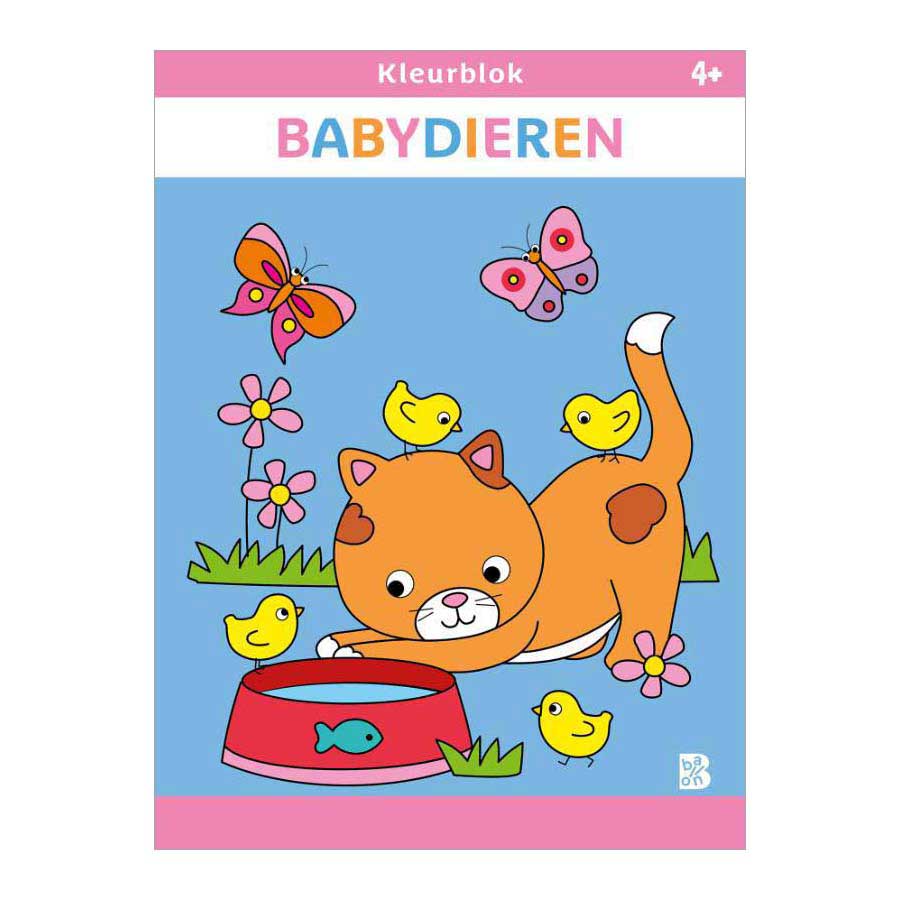 Standard-Publisher-Malblock für Tierbabys 4+