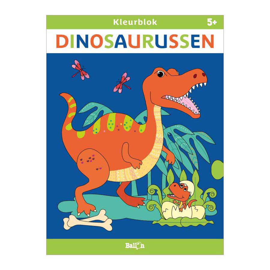 Standard-Publisher-Farbblock-Dinosaurier 5+