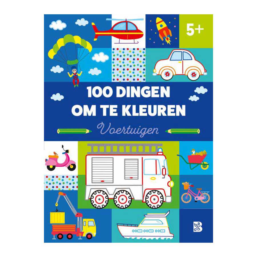 Standard Publisher 100 Dinge zum Ausmalen – Fahrzeuge 3+