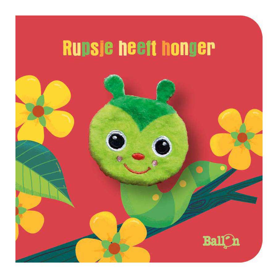Pappbuch des Standardverlags mit Fingerpuppe - Raupe hat Hunger